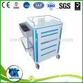 BDT214 Equipement d&#39;urgence pour hôpitaux Trolley / Anesthesia Cart